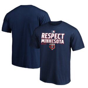 Minnesota Twins Fanatics Branded 2020 Postseason Locker Room T-Shirt - Navy